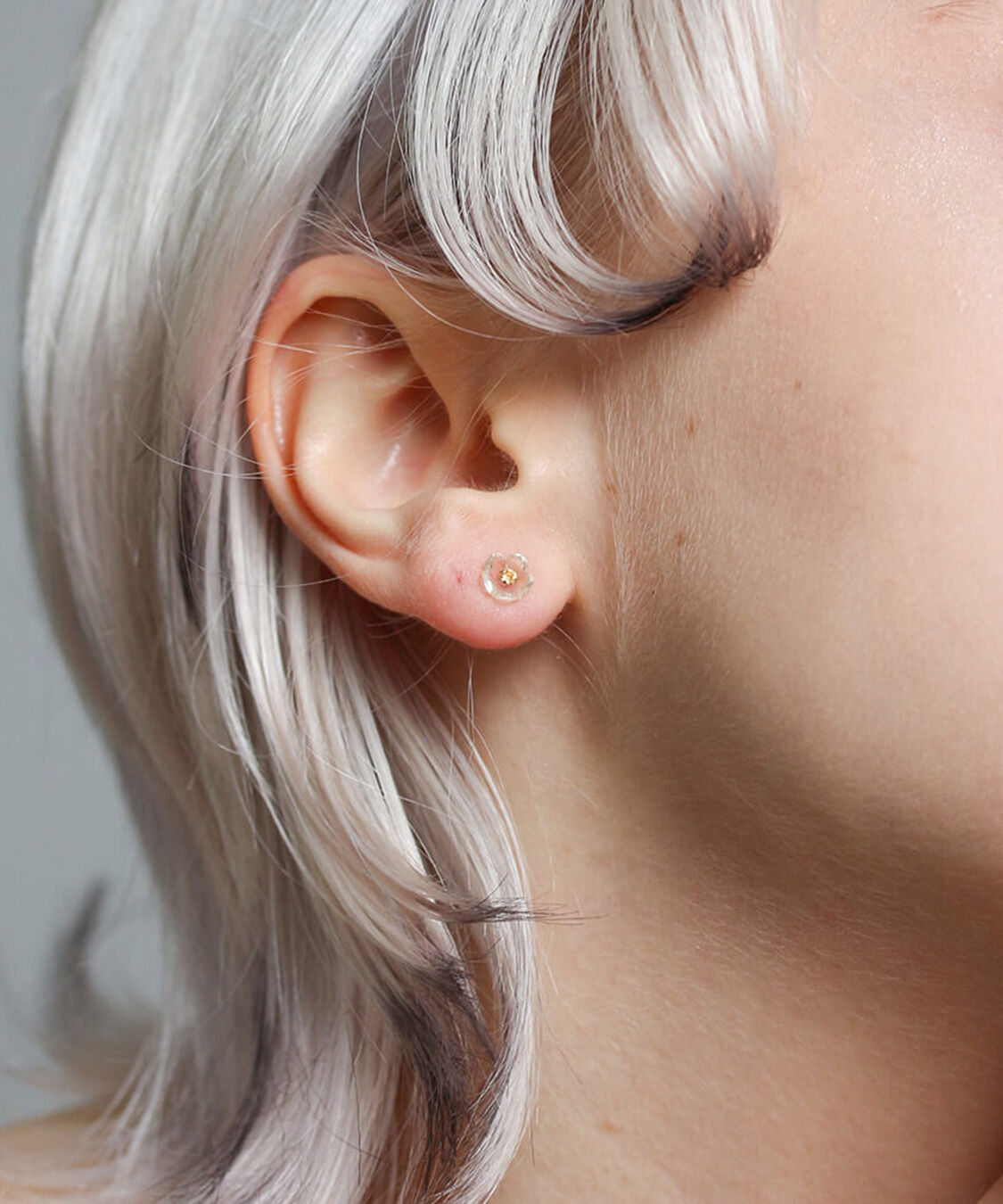  「シトリン / グリーンアメジスト  ピアス | K10YG  〈Web限定〉」|ピアス|