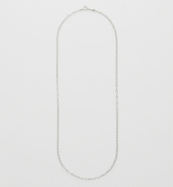 NOJESS「シルバーチェーンネックレス(50cm)」|ネックレス|
