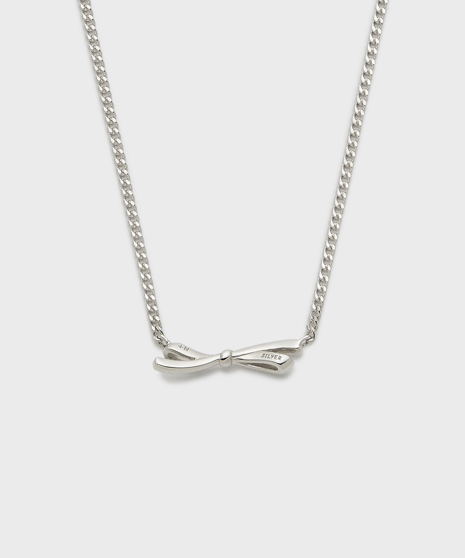NOJESS「シルバーネックレス」|ネックレス|