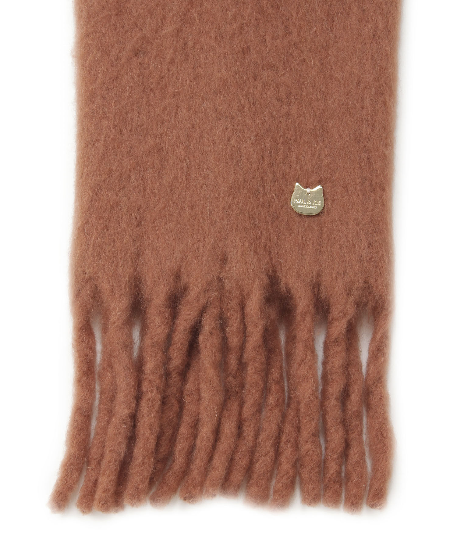 PAUL&JOE「ＰＪ／マフラー／　ウール混無地ボリューム」|マフラー|