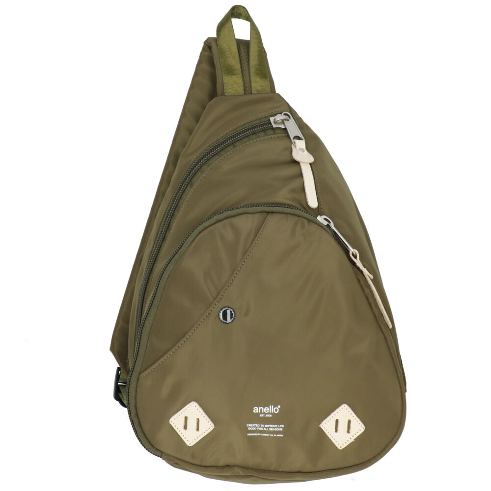 anello「アネロ ボディバッグ 通販 メンズ 大容量 レディース 大きめ ショルダーバッグ 斜めがけ 大人」|その他|グリーン1