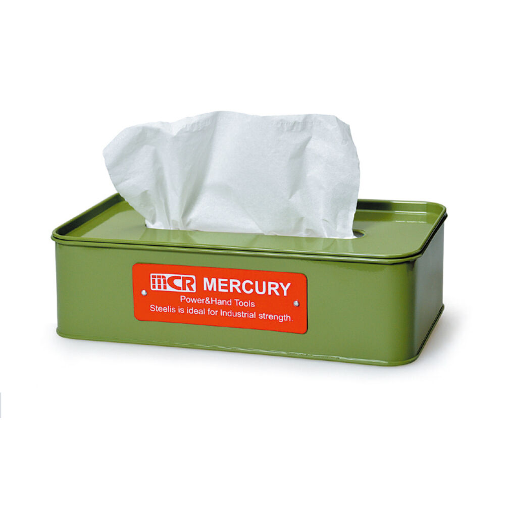 MERCURY「マーキュリー 雑貨 通販 ティッシュケース おしゃれ ティッシュカバー ティッシュボックス」|その他|グリーン1