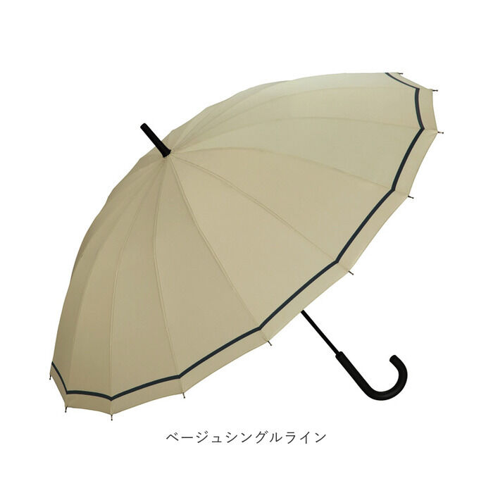 Wpc.「wpc 傘 通販 長傘 雨傘 手開き メンズ レディース 晴雨兼用 uvカット 日傘 16本骨」|傘|