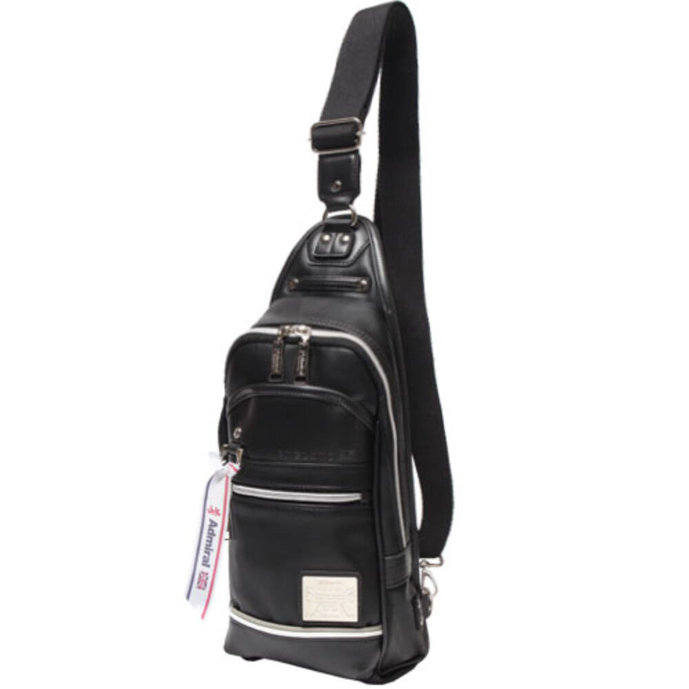 BACKYARD FAMILY「アドミラル ショルダーバッグ 通販 ボディバッグ メンズ ブランド Admiral 斜めがけ」|ショルダー・メッセンジャー|ブラック1