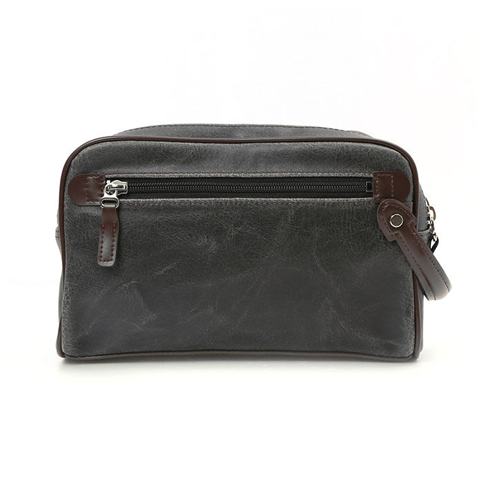 BACKYARD FAMILY「セカンドバッグ メンズ 通販 ダブルファスナー かっこいい 小さめ レザー クラッチバッグ 40代」|その他|