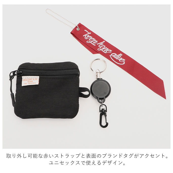 BACKYARD FAMILY「パスケース リール付き 通販 メンズ レディース 小銭入れ icカードケース おしゃれ」|定期入れ|