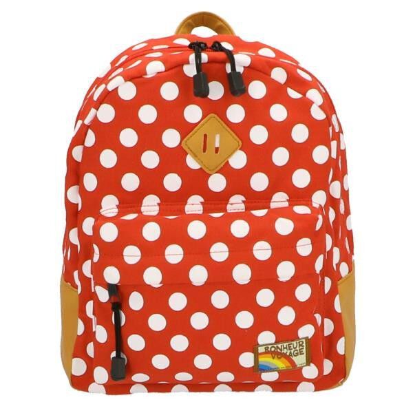 BACKYARD FAMILY「キッズ リュック おしゃれ 通販 リュックサック 女の子 男の子 子ども 子供 かわいい ミニ」|リュック|レッド1