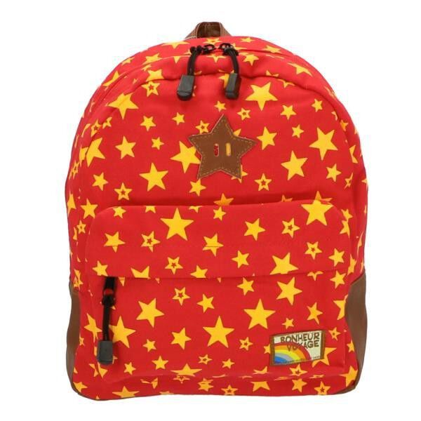 BACKYARD FAMILY「キッズ リュック おしゃれ 通販 リュックサック 女の子 男の子 子ども 子供 かわいい ミニ」|リュック|レッド2