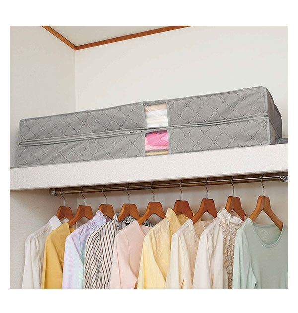 BACKYARD FAMILY「着物 収納ケース COGIT コジット  通販 竹炭着物収納ケース2層式 着物収納 二層式 2段式」|その他|