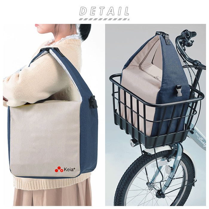 BACKYARD FAMILY「保冷バッグ 自転車 かご 通販 クーラーバッグ ショルダー リュック 前 かご バスケット」|エコバッグ|