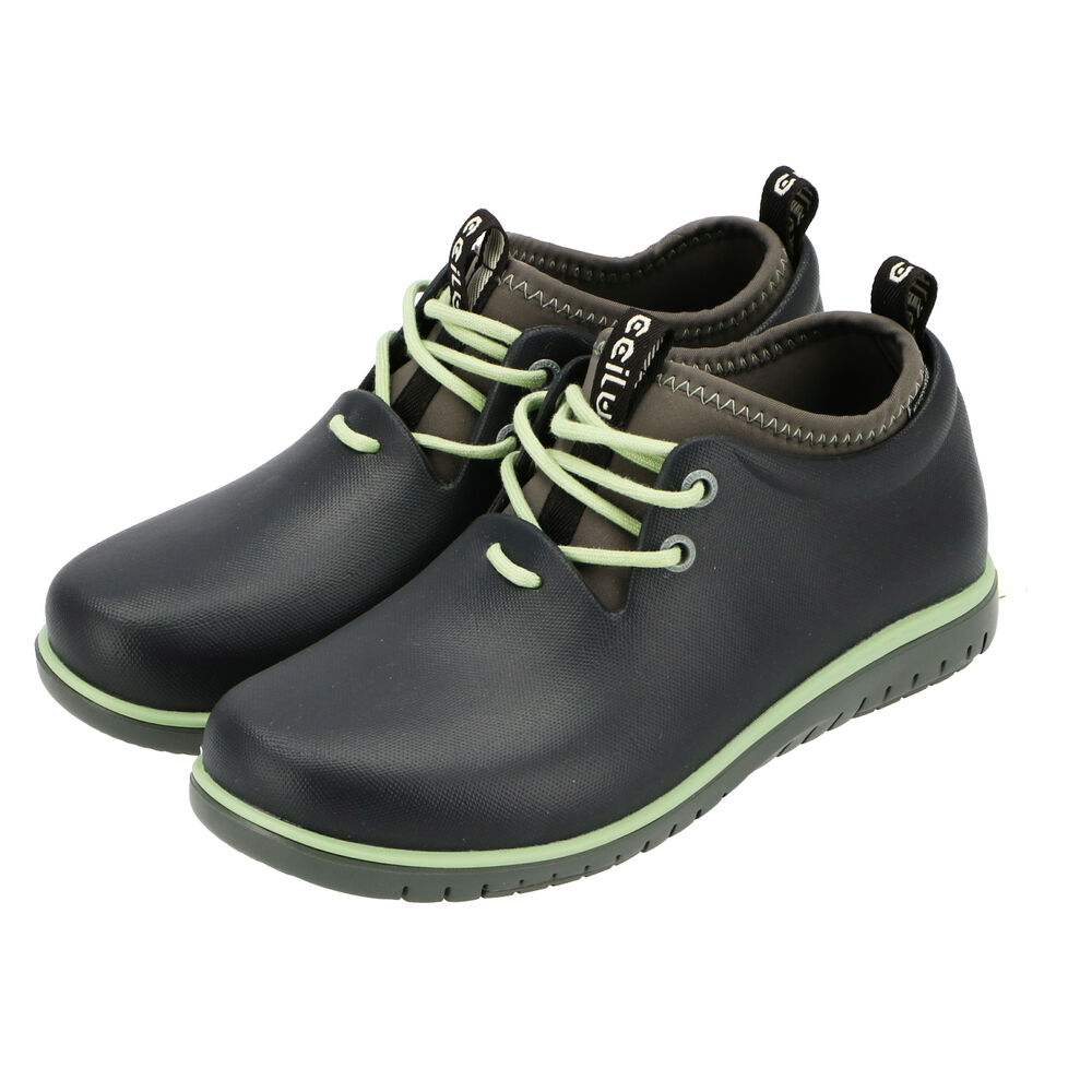 BACKYARD FAMILY「ccilu レインシューズ 通販 チル シューズ 靴 レディース スニーカー 衝撃吸収 晴雨兼用」|レインシューズ|ブラック1