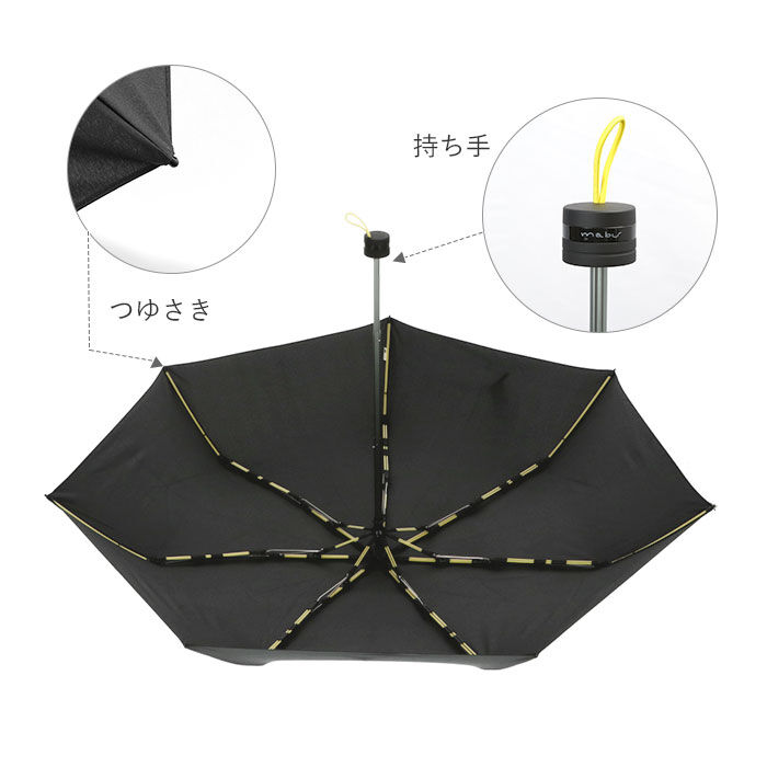BACKYARD FAMILY「mabu 傘 通販 折りたたみ傘 メンズ 折りたたみ ストレングス ミニ EVO 丈夫 60cm」|傘|