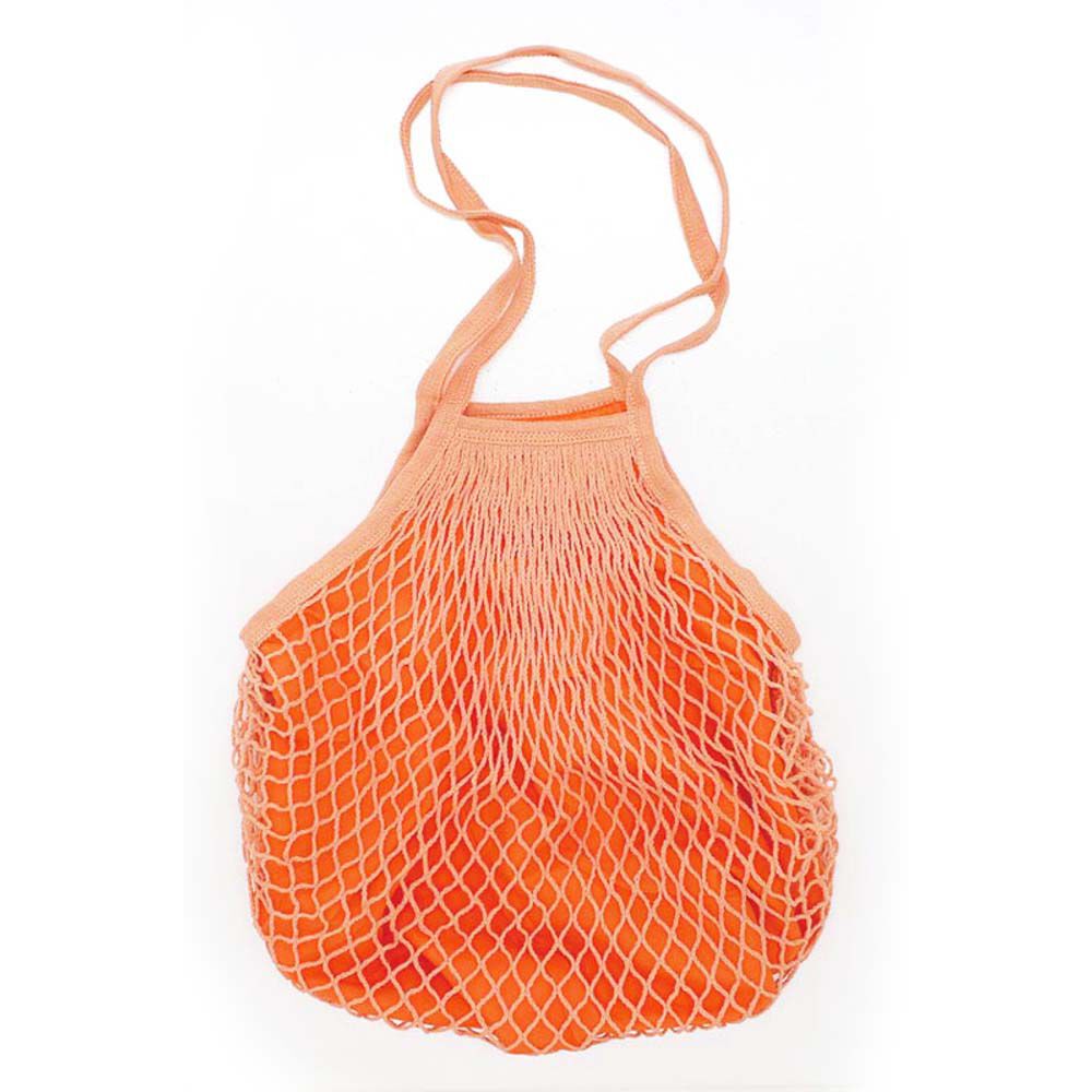 BACKYARD FAMILY「メッシュバッグ 大容量 通販 エコバッグ おしゃれ ネットバッグ 買い物バッグ ショルダーバッグ」|トートバッグ|ピンク2