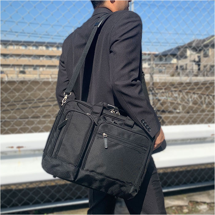 BACKYARD FAMILY「CAPTAIN STAG キャプテンスタッグ ビジネスバッグ 大容量 通販 3Way ショルダー」|ビジネスバッグ|