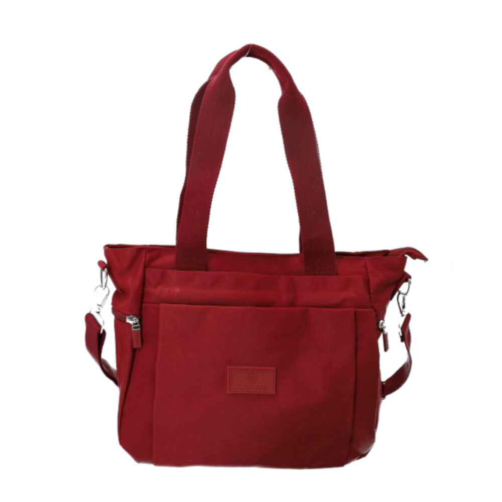 BACKYARD FAMILY「トートバッグ レディース 小さめ 通販 トートバック ナイロン 肩掛け 2way ショルダー」|トートバッグ|レッド1