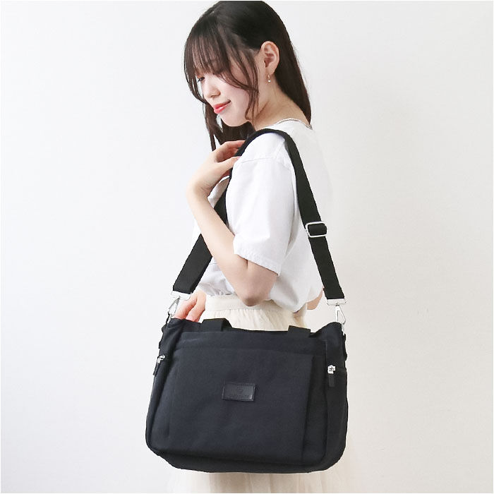 BACKYARD FAMILY「トートバッグ レディース 小さめ 通販 トートバック ナイロン 肩掛け 2way ショルダー」|トートバッグ|