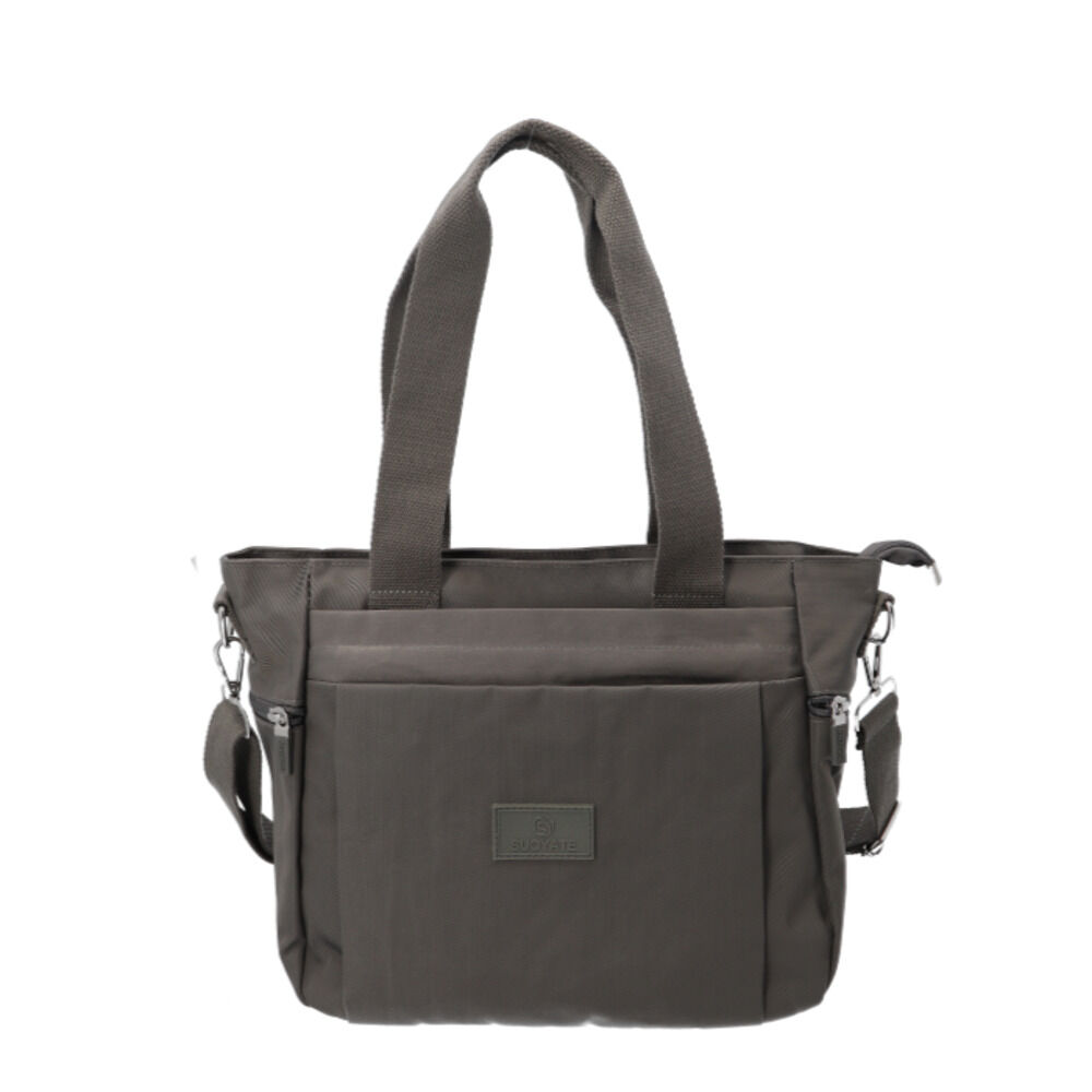 BACKYARD FAMILY「トートバッグ レディース 小さめ 通販 トートバック ナイロン 肩掛け 2way ショルダー」|トートバッグ|グレー1