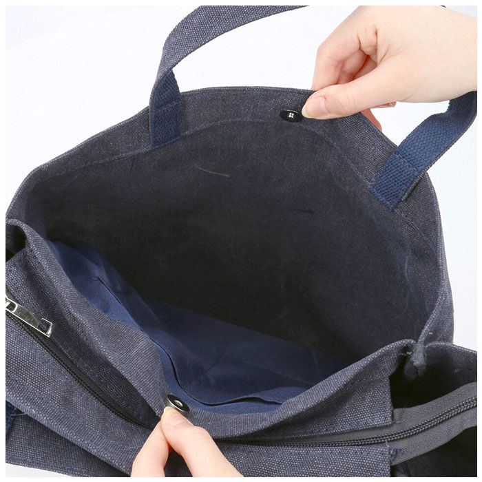 BACKYARD FAMILY「Lafiel ラフィール トートバッグ プリント ポケット 大きめ 通販 トートバック トート」|トートバッグ|