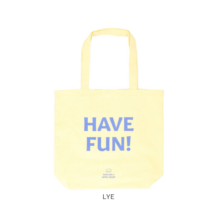 BACKYARD FAMILY「JOUET ジョエット トートバッグ 通販 J6491 ごきげんロゴ A4 トートバック」|トートバッグ|