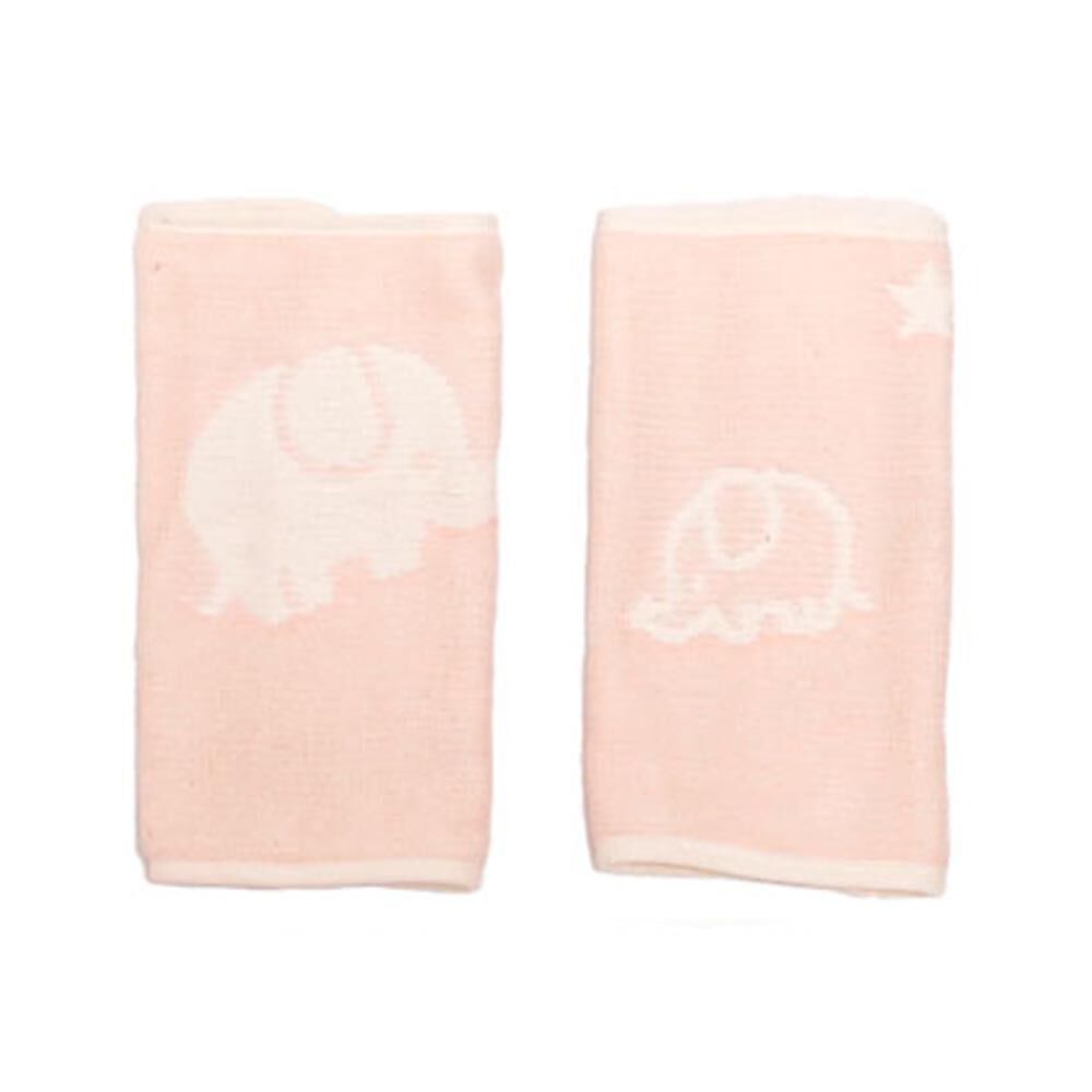 BACKYARD FAMILY「抱っこひも よだれカバー 通販 サッキングパッド よだれ カバー ガーゼ 抱っこ紐 だっこひも」|その他ベビー用品|ピンク1