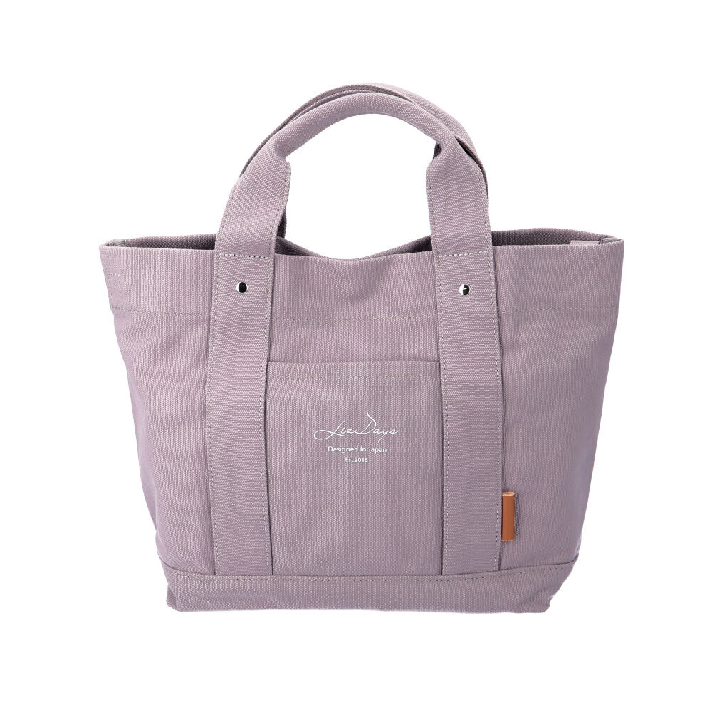 BACKYARD FAMILY「LIZDAYS リズデイズ トートバッグ lz-41603 通販 キャンバス 無地 小さめ 肩掛け」|トートバッグ|グレー1