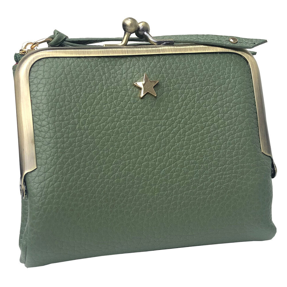 BACKYARD FAMILY「二つ折り財布 がま口 通販 ピソラロ pisoraro ピソラロ財布 折りたたみ財布 折り畳み財布」|財布|グリーン1