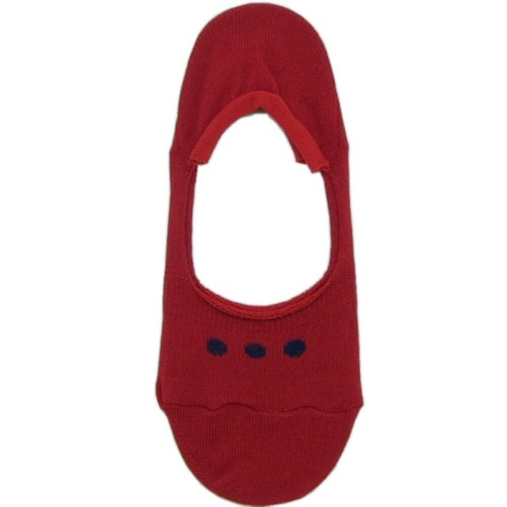 BACKYARD FAMILY「フットカバー ソックス レディース 通販 靴下 くつ下 シューズインソックス カバーソックス」|ソックス|レッド1