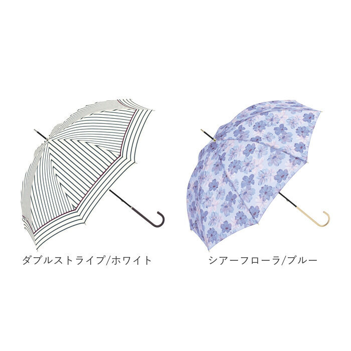 BACKYARD FAMILY「because ビコーズ 長傘 レディース 58cm 通販 雨傘 日傘 晴雨兼用傘 傘 かさ カサ」|傘|