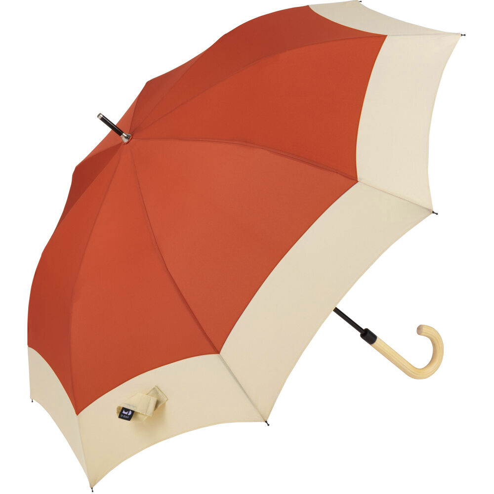 BACKYARD FAMILY「晴雨兼用 長傘 オシャレ 通販 ジャンプ傘 おしゃれ 晴雨兼用傘 レディース メンズ UVカット」|傘|オレンジ1