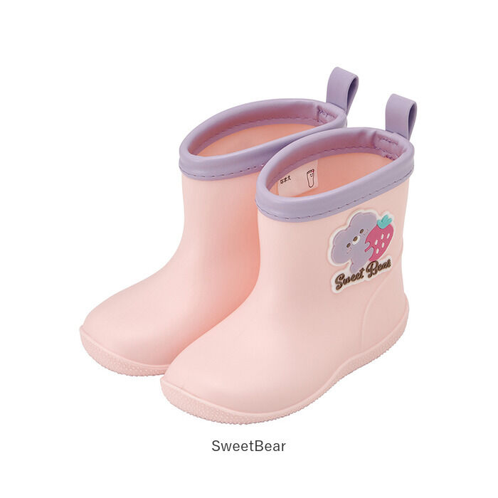 BACKYARD FAMILY「SKATER スケーター レインブーツ キッズ 通販 ワッペン付レインブーツ 長靴 ながぐつ 雨具」|ショートブーツ|