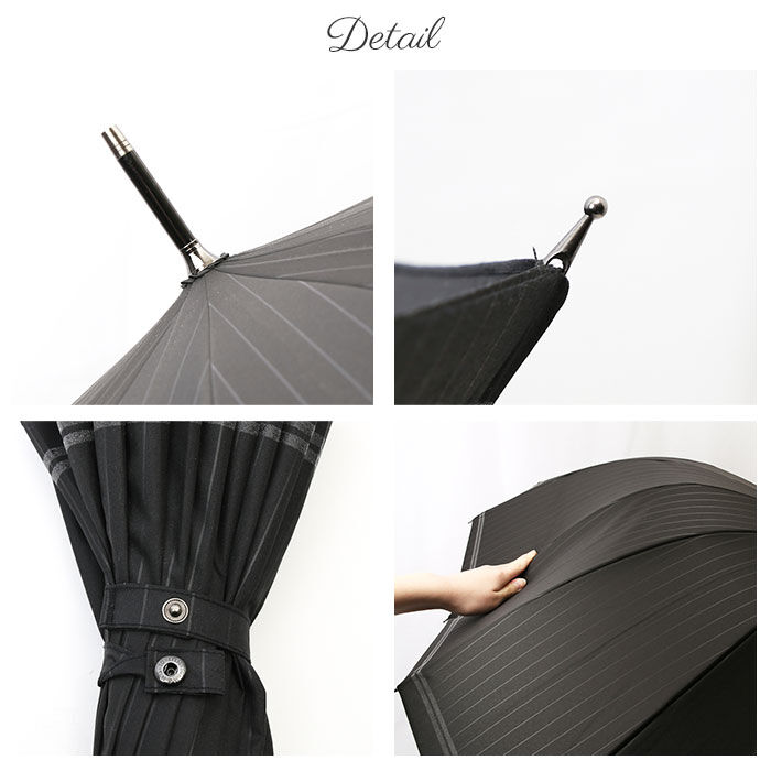 BACKYARD FAMILY「マブ mabu 長傘 メンズ 通販 16本骨 晴雨兼用 雨晴兼用 ジャンプ ワンタッチ UV」|傘|