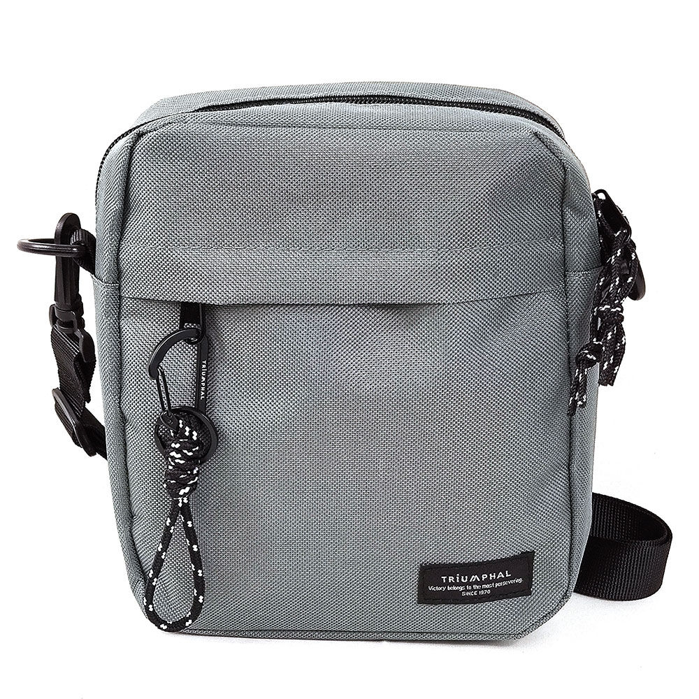 BACKYARD FAMILY「ショルダーバッグ メンズ 小さめ 通販 ショルダーバック ミニショルダーバッグ 斜め掛け 斜めがけ」|ショルダー・メッセンジャー|グレー1