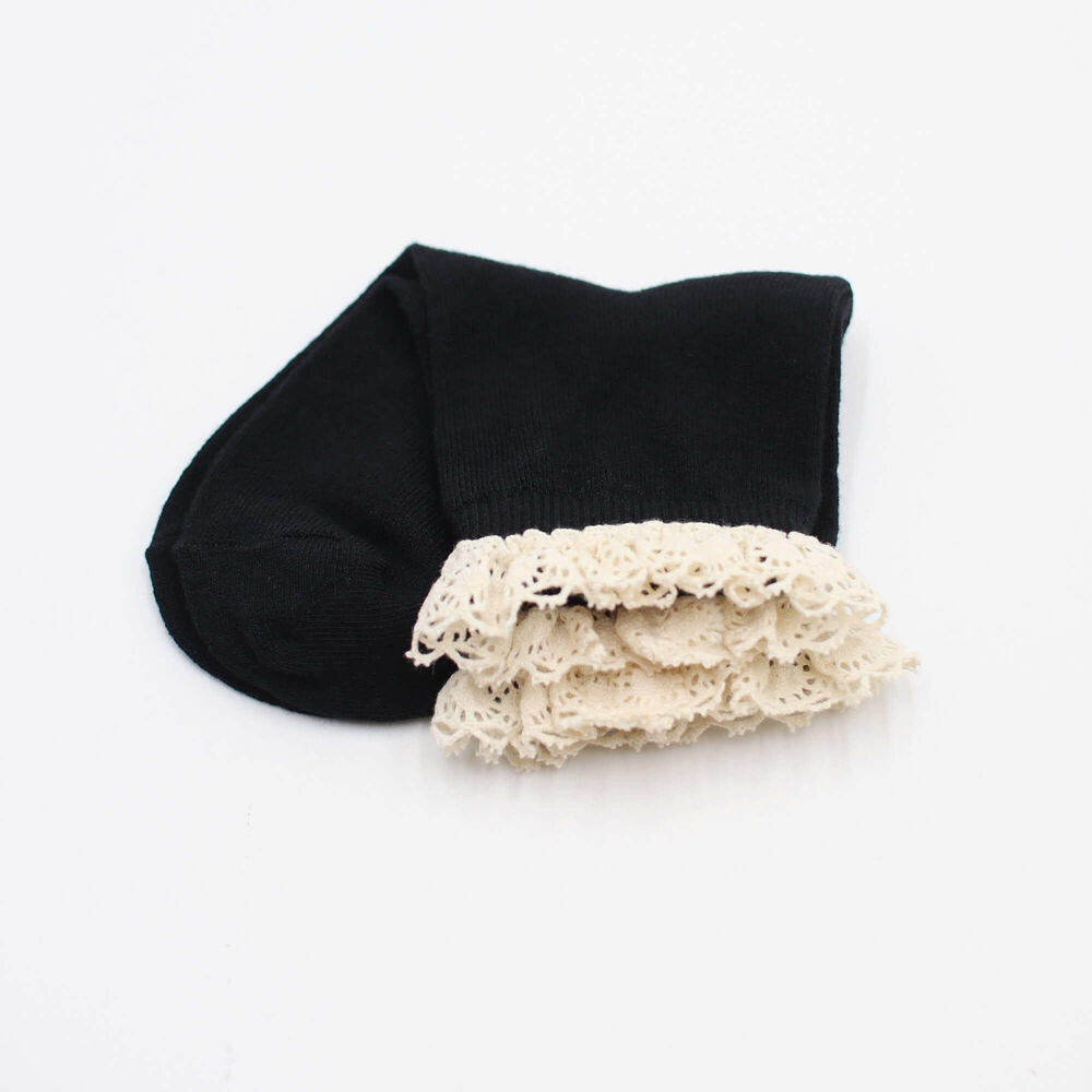 BACKYARD FAMILY「靴下 キッズ 女の子 ショート 通販 ショートソックス 46022102 ソックス」|ソックス|ブラック1