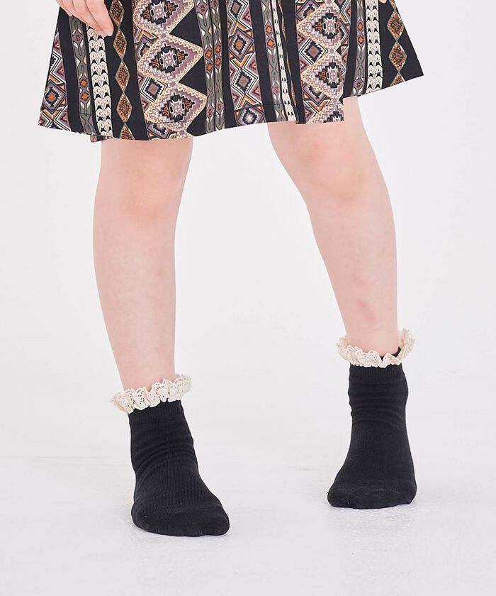 BACKYARD FAMILY「靴下 キッズ 女の子 ショート 通販 ショートソックス 46022102 ソックス」|ソックス|