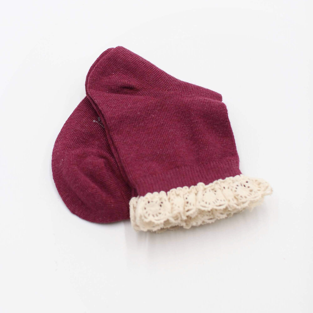 BACKYARD FAMILY「靴下 キッズ 女の子 ショート 通販 ショートソックス 46022102 ソックス」|ソックス|レッド1