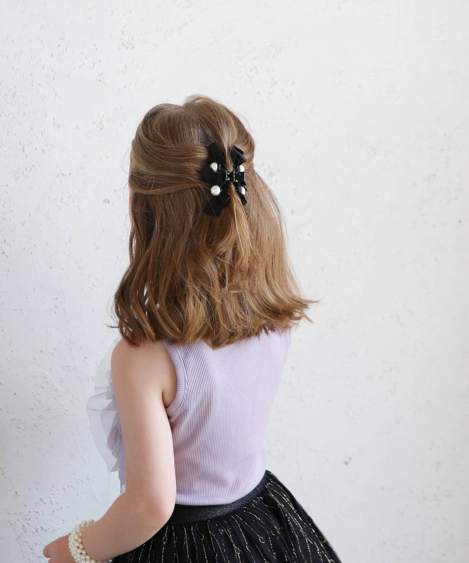 BACKYARD FAMILY「ヘアクリップ キッズ 通販 ヘア クリップ 68512302 るい蝶リボンバンスクリップ リボン」|その他|