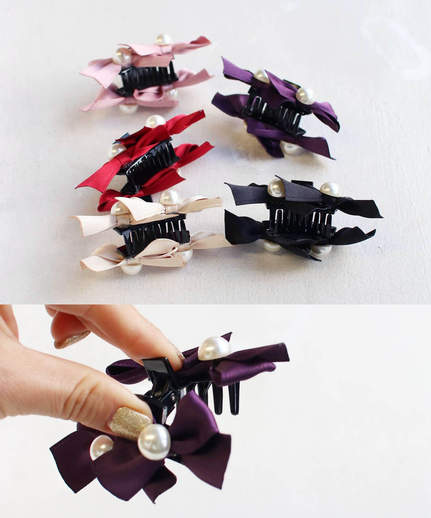 BACKYARD FAMILY「ヘアクリップ キッズ 通販 ヘア クリップ 68512302 るい蝶リボンバンスクリップ リボン」|その他|