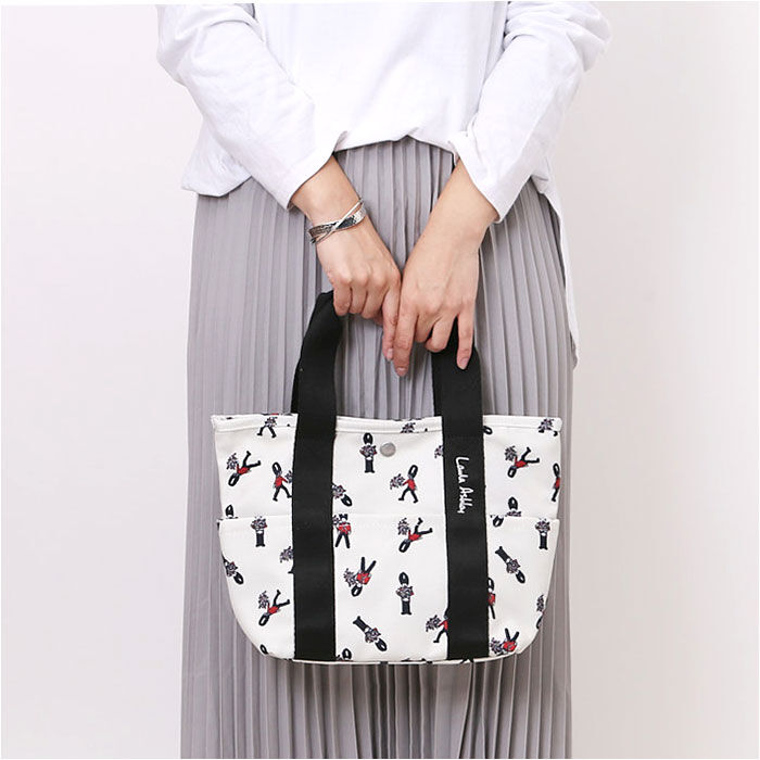 BACKYARD FAMILY「ローラアシュレイ バッグ ILPK-01 通販 トートバッグ トートバック ランチバッグ」|トートバッグ|