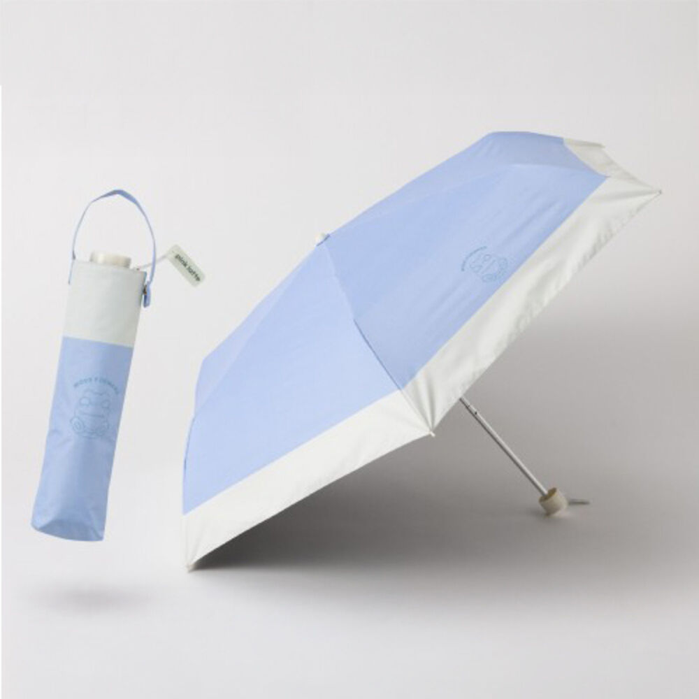 BACKYARD FAMILY「PINK-latte ピンクラテ 傘 折りたたみ傘 通販 折傘 雨傘 晴雨兼用 日傘 おりたたみ」|傘|ブルー1