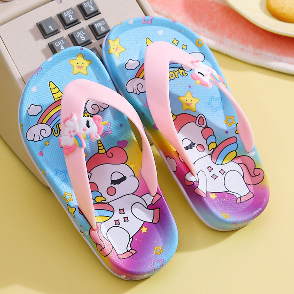 BACKYARD FAMILY「ビーチサンダル キッズ かわいい 通販 シャワーサンダル スリッパ つっかけ ぺたんこ 鼻緒」|サンダル|ブルー1