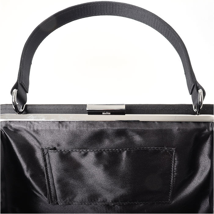 BACKYARD FAMILY「フォーマルバッグ 慶弔両用 通販 ブラックフォーマルバッグ フォーマル バッグ 黒 冠婚葬祭」|ハンドバッグ|