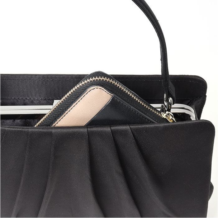 BACKYARD FAMILY「フォーマルバッグ 慶弔両用 通販 ブラックフォーマルバッグ フォーマル バッグ 黒 冠婚葬祭」|ハンドバッグ|