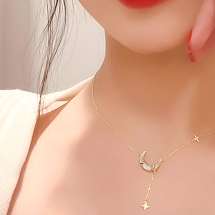 BACKYARD FAMILY「ネックレス レディース シンプル 通販 ペンダント ジュエリー レディースアクセサリー 月 星」|その他|
