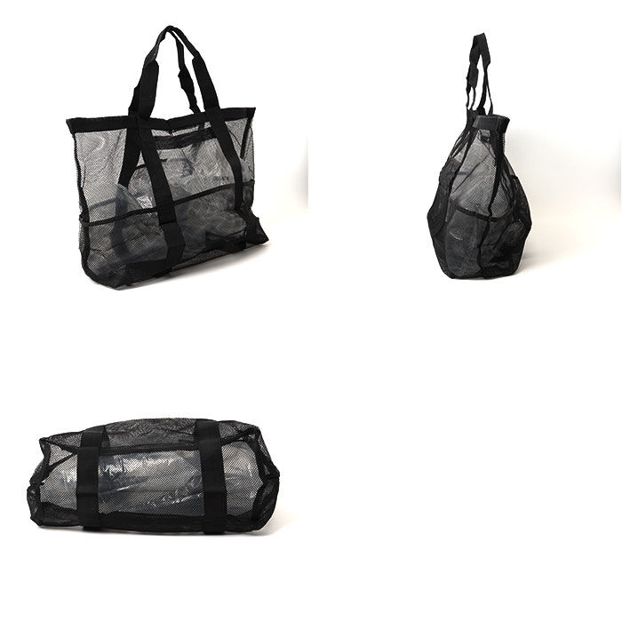 BACKYARD FAMILY「ランドリーバッグ メッシュ 通販 ビーチバッグ 大容量 おしゃれ トートバッグ 大きい 洗濯物」|トートバッグ|