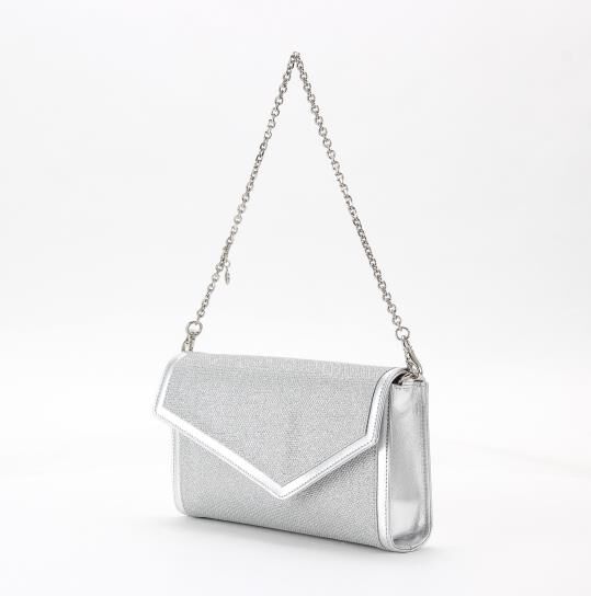 銀座かねまつ「MH24516CFUMET 【本革】グリッタークラッチバッグ」|ショルダー・メッセンジャー|