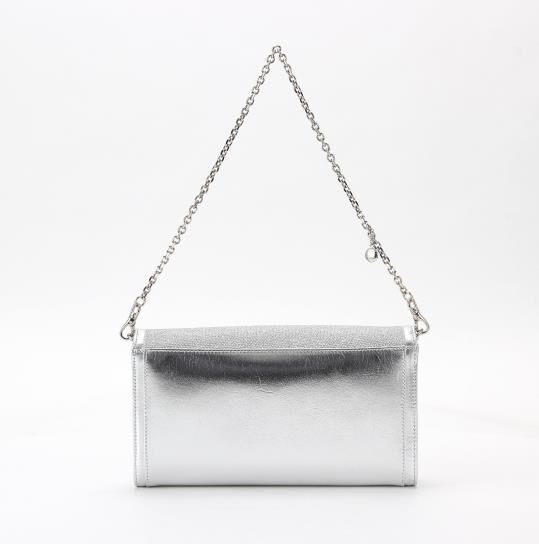 銀座かねまつ「MH24516CFUMET 【本革】グリッタークラッチバッグ」|ショルダー・メッセンジャー|