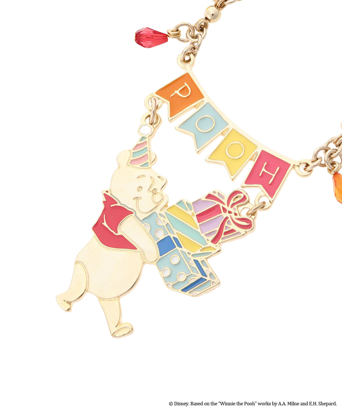 Samantha Thavasa「『くまのプーさん』コレクション バッグチャーム（プレゼント）」|チャーム・キーホルダー|