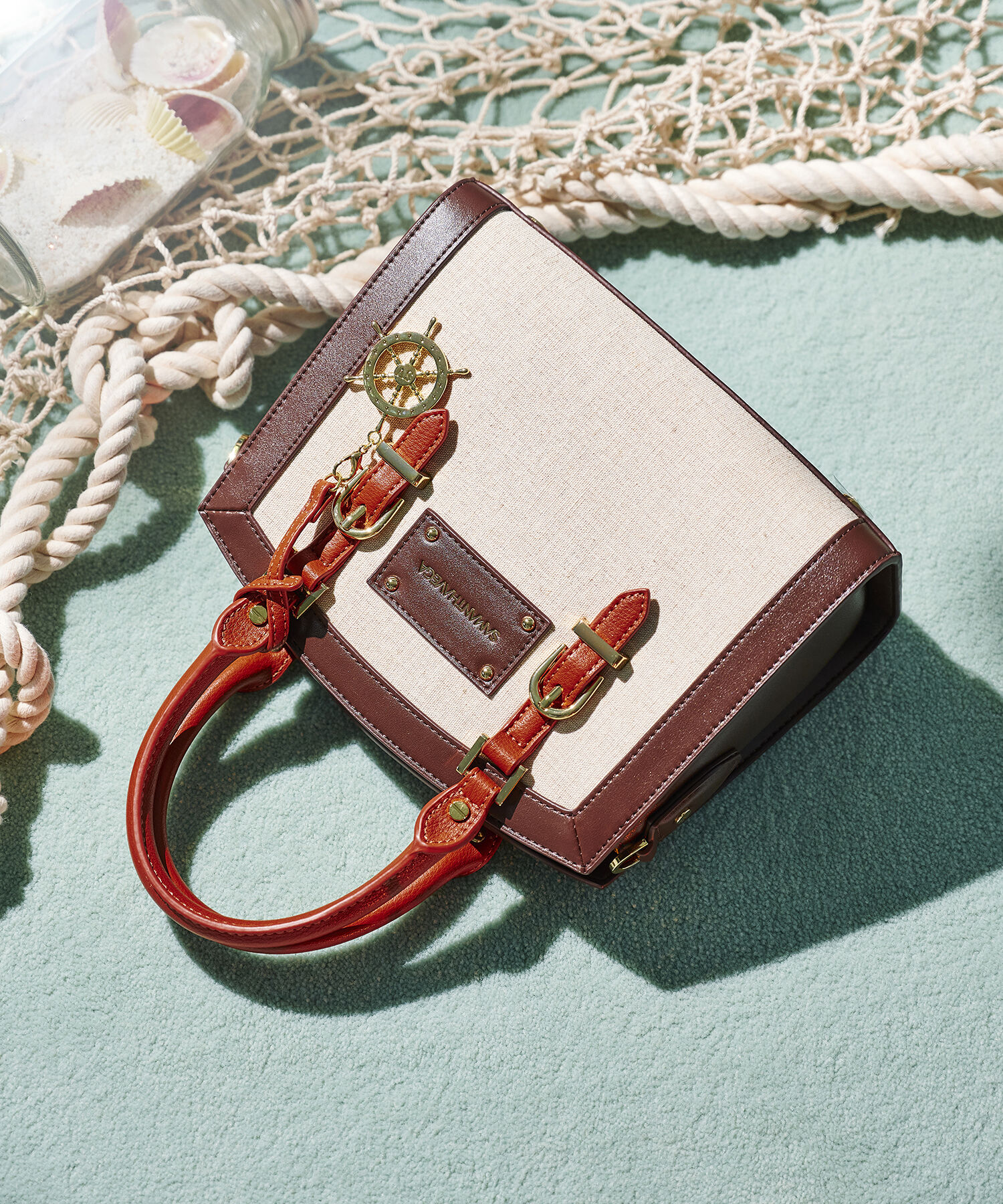 Samantha Vega「マリンモチーフハンドバッグ」|ハンドバッグ|