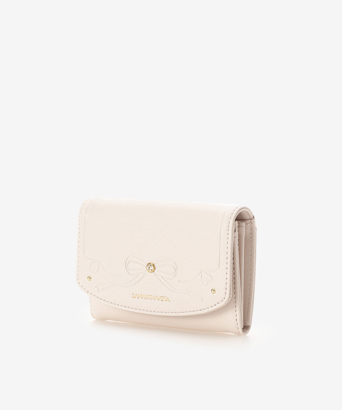 Samantha Vega「エンボスリボンカードケース」|名刺入れ・カードケース|