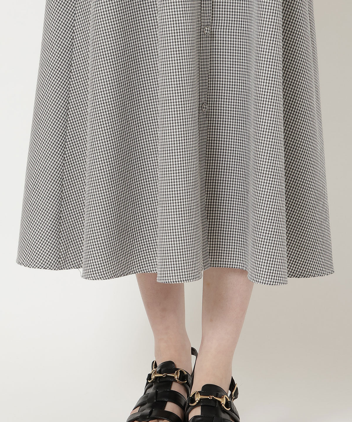 REDYAZEL「肩あきスタンドカラーワンピース」|ワンピース|